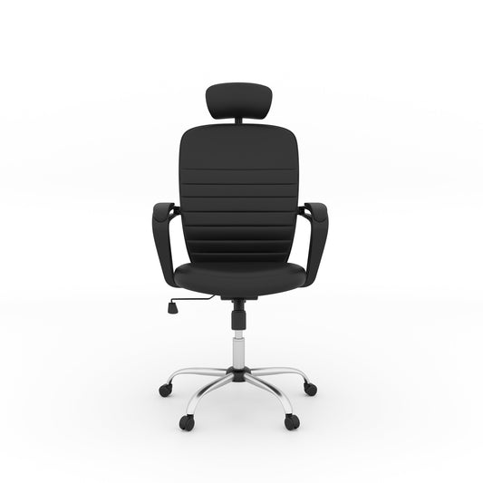 Nilkamal Aries High Back Office Chair (Black)