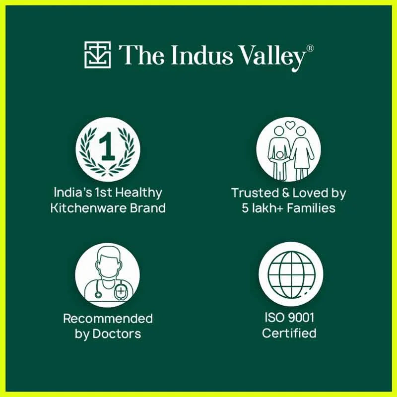 Super Smooth Cast Iron Tawa + Free ₹110 Spatula, Pre-seasoned, Nonstick, 100% Pure, Toxin-free, 30.5cm, 2.3kg