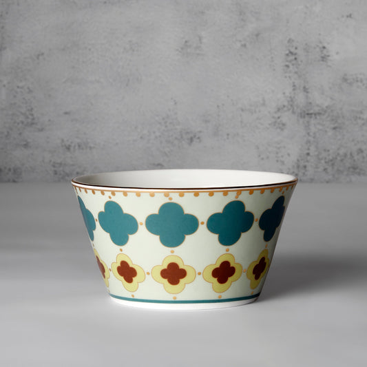 India Circus Grandeur Green Nikko Bowl Set of 3