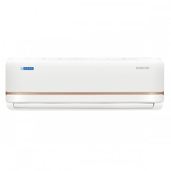 Blue Star 1.0 Ton 3 Star Convertible 5 in 1 Cooling Inverter Split AC (Copper, Multi Sensors, Dust Filter, Smart Ready, Blue Fins, Self Diagnosis, IA312TNU, White)