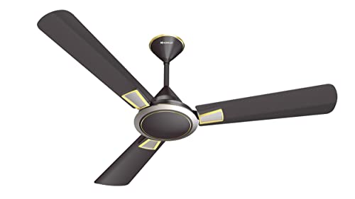 Havells 1200mm Bianca BLDC Motor Ceiling Fan | 5 Star RF Remote, 100% Copper,High Air Delivery,Upto 60% Energy Saving | ECO Active Technology, Flexible Timer Setting | (Pack of 1, Espresso Brown)