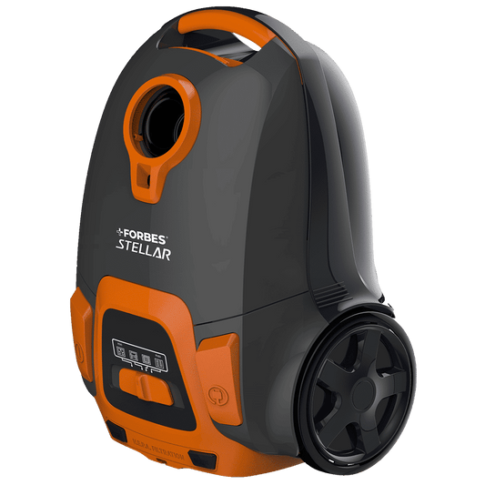 EUREKA FORBES Stellar 1600W Dry Vacuum Cleaner with Suction & Blower Function (LED Vario Power, Orange & Black)