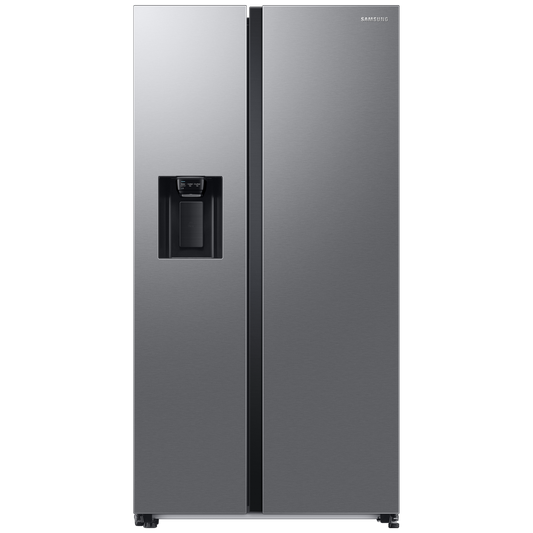 SAMSUNG 633 Litres 3 Star Auto Defrost Side by Side Refrigerator with Twin Cooling Plus (RS78CG8543SLHL, EZ Clean Steel)