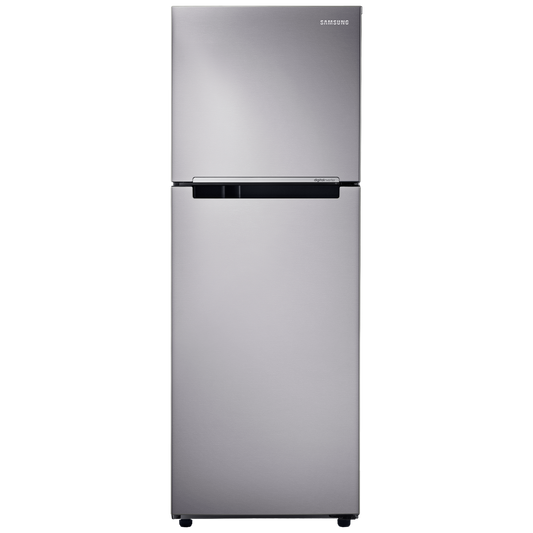 SAMSUNG 236 Litres 2 Star Frost Free Double Door Refrigerator with Deodorizer (RT28C3042S8/HL, Elegant Inox)
