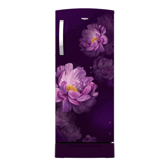 Whirlpool IMPRO 192 Litres 3 Star Direct Cool Single Door Refrigerator with Stabilizer Free Operation (215 IMPRO ROY, Purple)