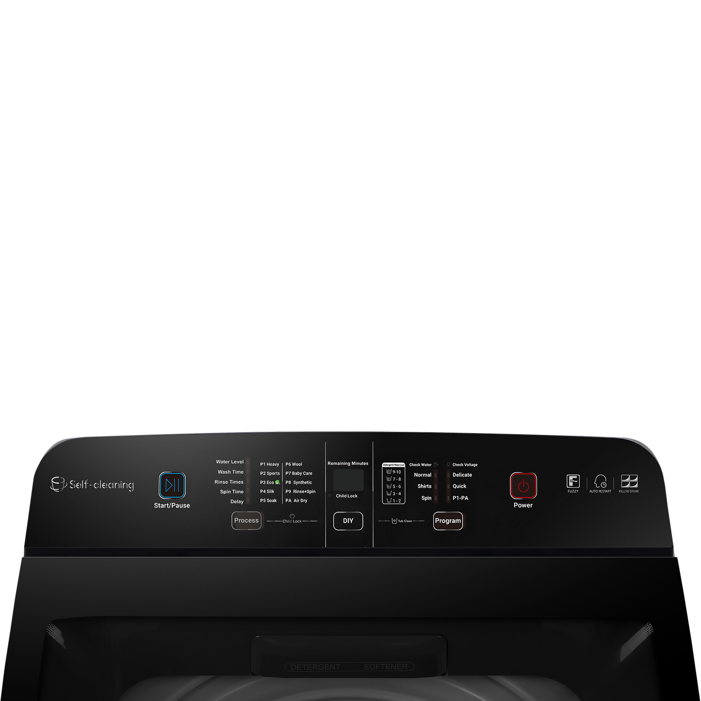 Haier 8 Kg 5 Star Fully Automatic Top Load Washing Machine (HSW80-678ES8NOIDA, Energy Saving, Dark Jade Silver)