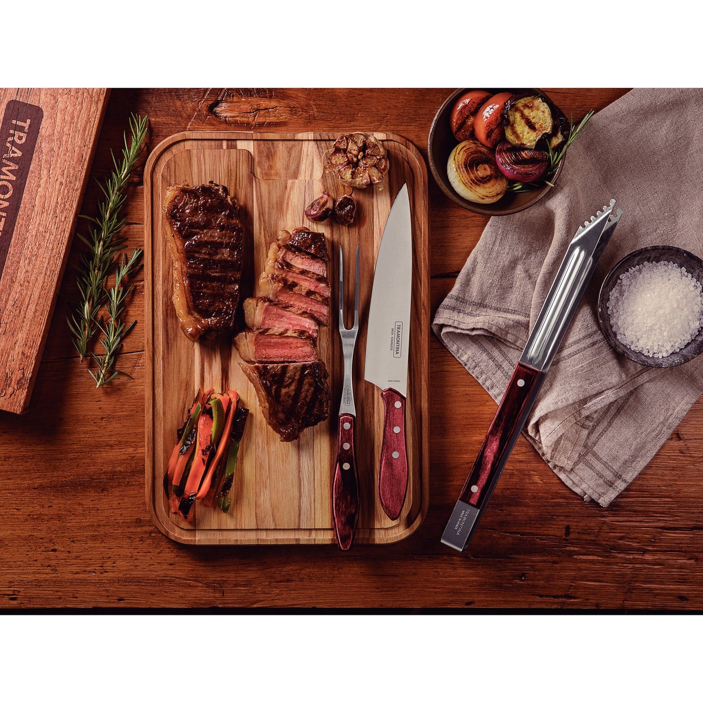 Polywood Barbecue Set of 3 - Red