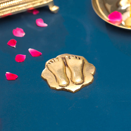 Brass Charan Paduka