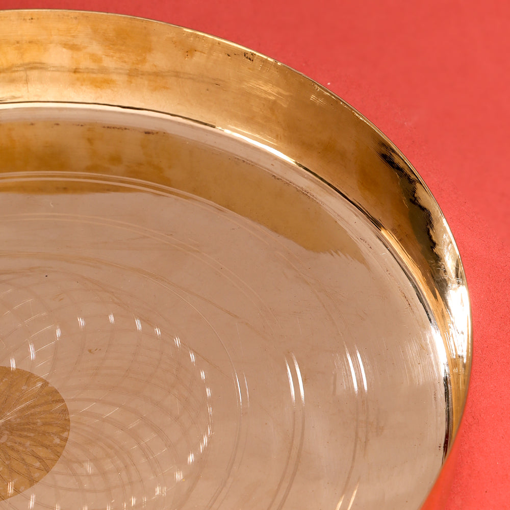 Kansa Thali/Tray (11 Inch)