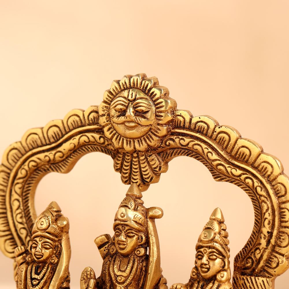 Brass Ram Darbar (6.5 Inch)