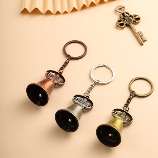 Taj mahal Bell Keychain Set Of Three (4.5 Inch)