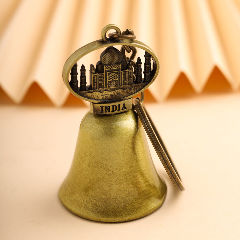 Taj mahal Bell Keychain Set Of Three (4.5 Inch)