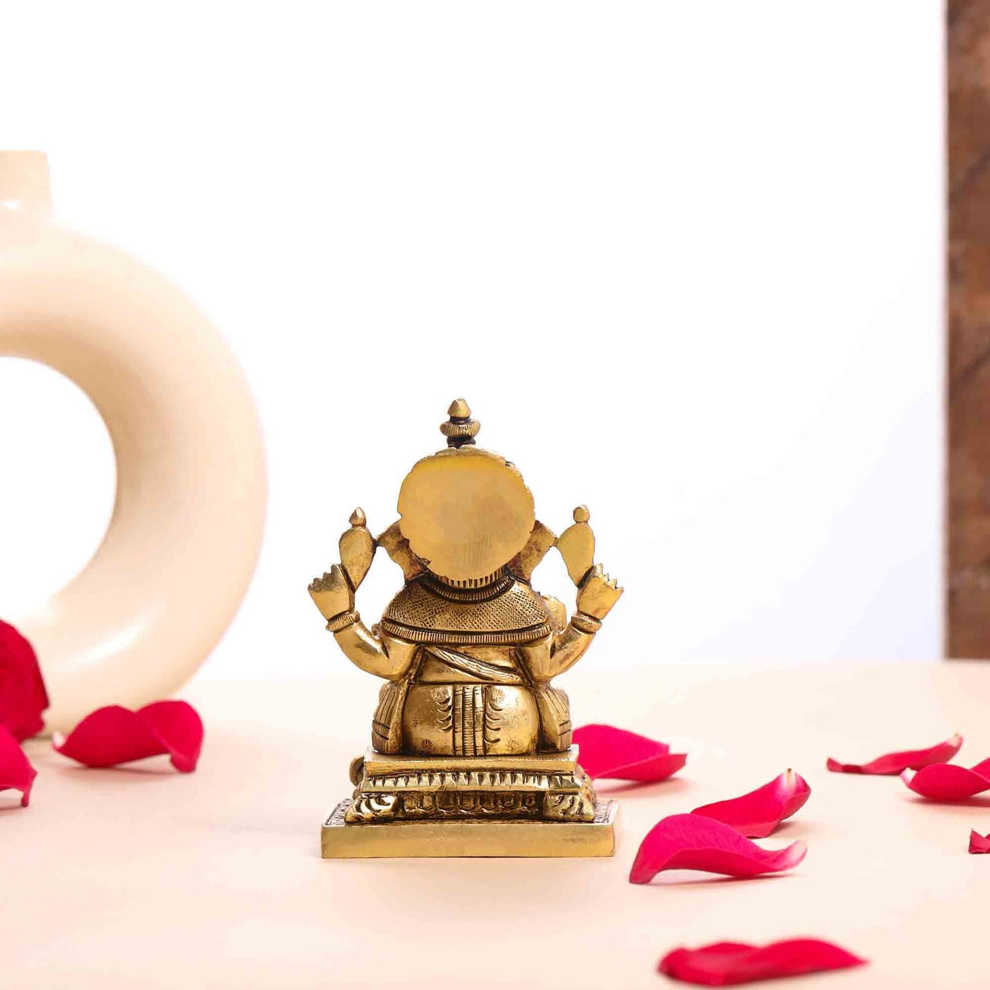 Brass Superfine Lord Ganesha Idol (4 Inch)