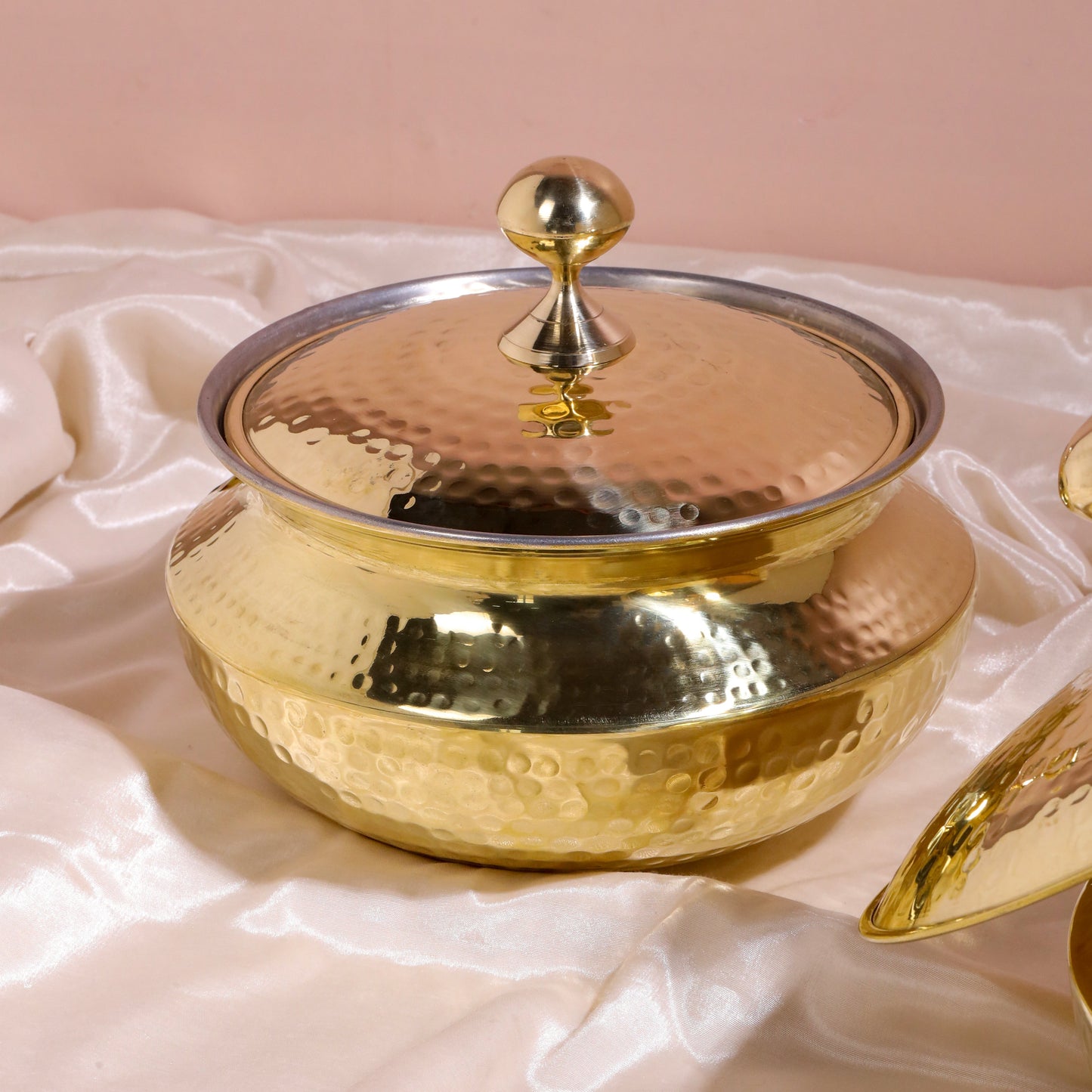 Brass Patila with Lid