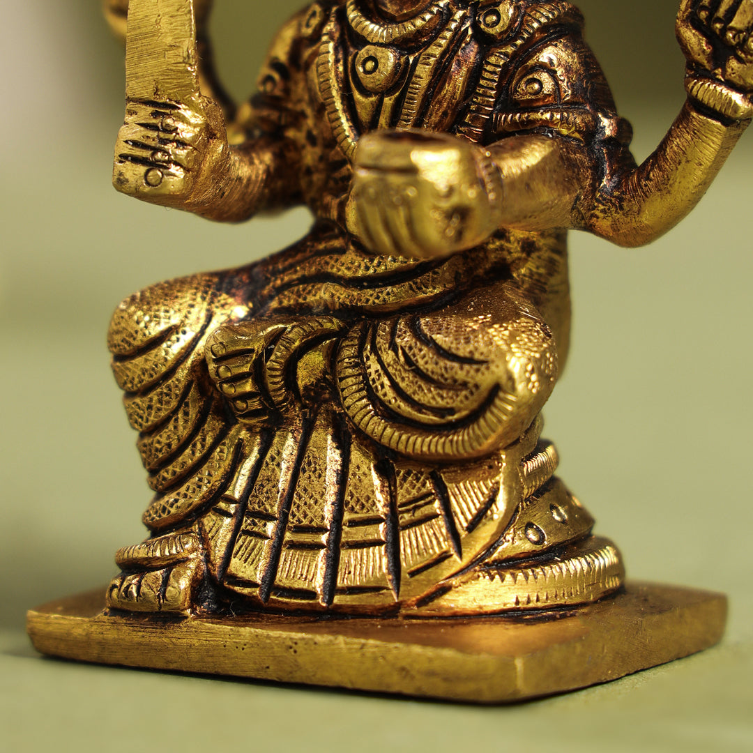 Brass Karumari Amman Idol (3.7 Inch)