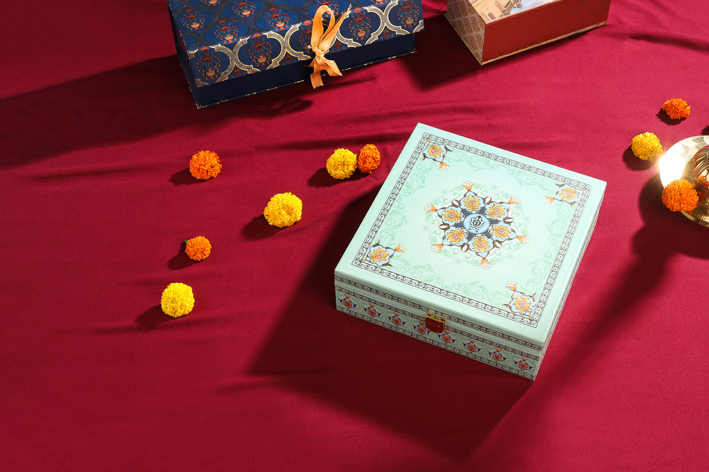 Brass Ganesha Lakshmi Festive Hamper