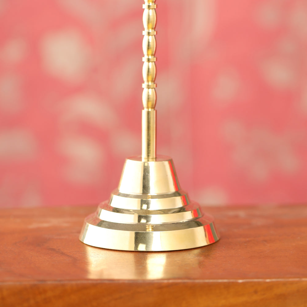 Brass National Single Flag Stand with Velvet Box – Premium Gift Hamper(13.5 Inch)