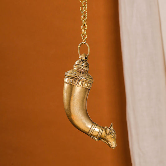 Brass Nandi Gangajali (12 Inch)