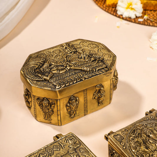 Brass Antique Multipurpose Box