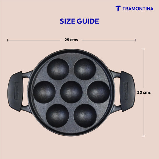 Titanex Cast Iron Paniyarakkal 20 cm