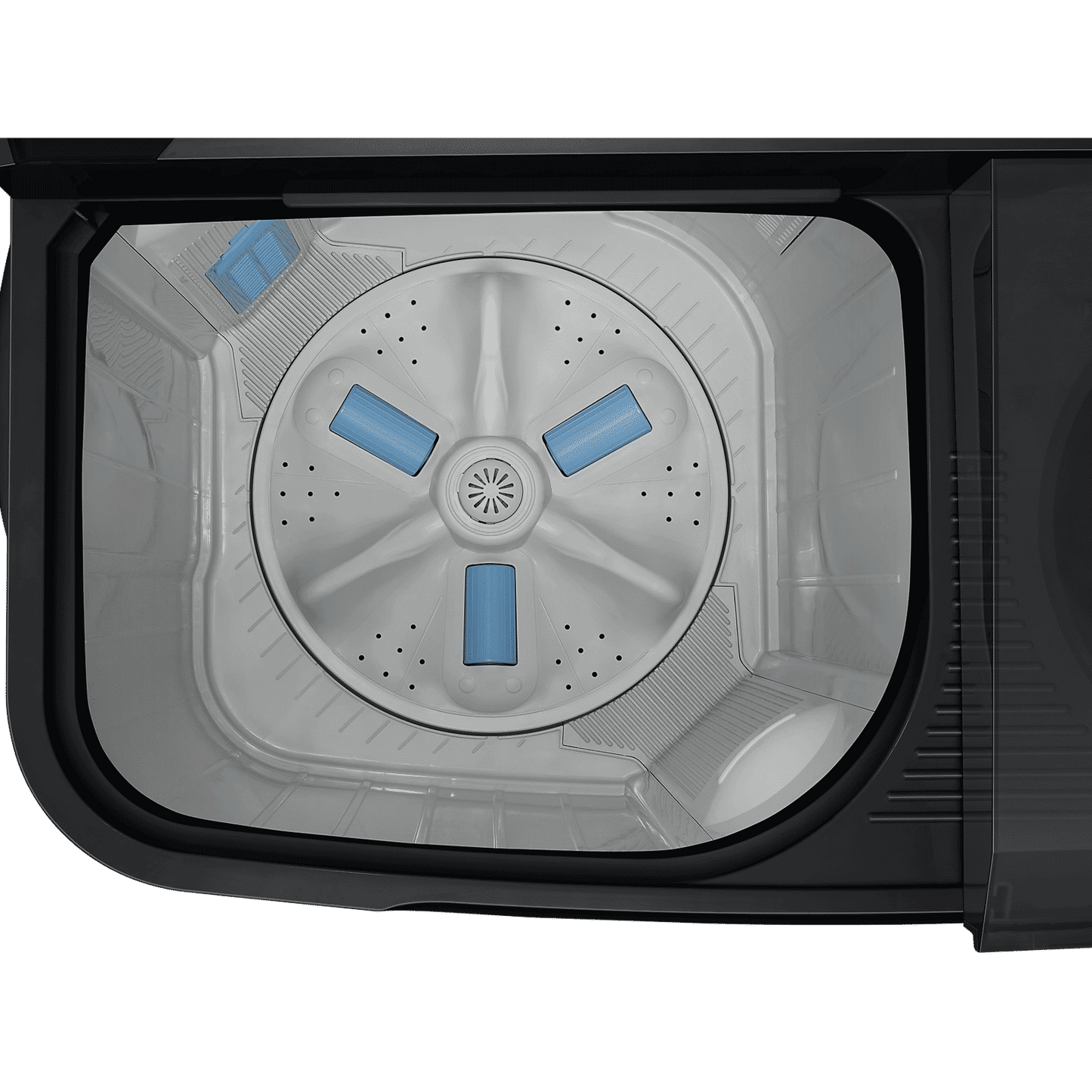 SAMSUNG 8 kg 5 Star Semi Automatic Washing Machine with Magic Filter (WT80C4200GG/TL, Dark Grey)