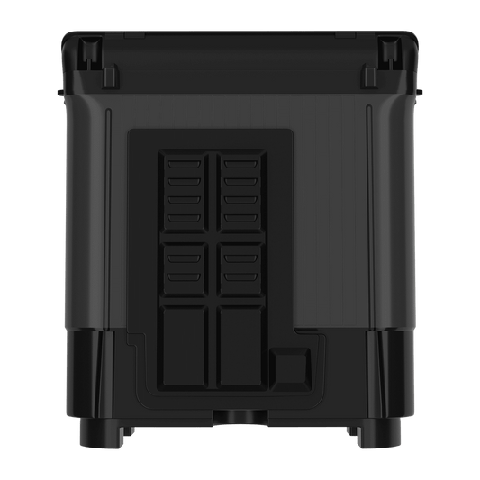 Haier 14 kg 5 Star Semi Automatic Washing Machine with Magic Filter (178, HTW140-178BK, Black)