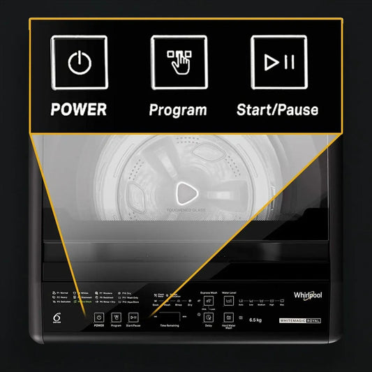 Whirlpool 7.5 kg 5 Star Fully Automatic Top Load Washing Machine (Magic Clean, 31611, 6th Sense Technology, Grey)