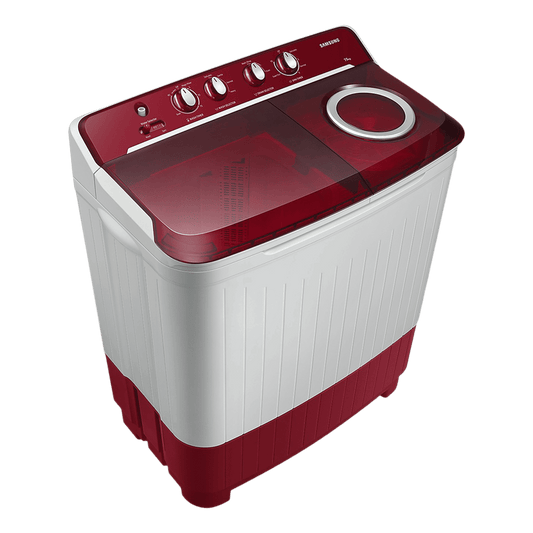 SAMSUNG 7.5 kg 5 Star Semi Automatic Washing Machine with Rat Protection (WT75B3200RR/TL, Dark Grey)