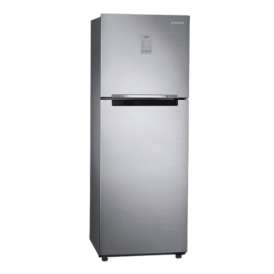 SAMSUNG 236 Litres 2 Star Frost Free Double Door Convertible Refrigerator with Convertible Freezer (RT28C3732S8/HL, Elegant Inox)