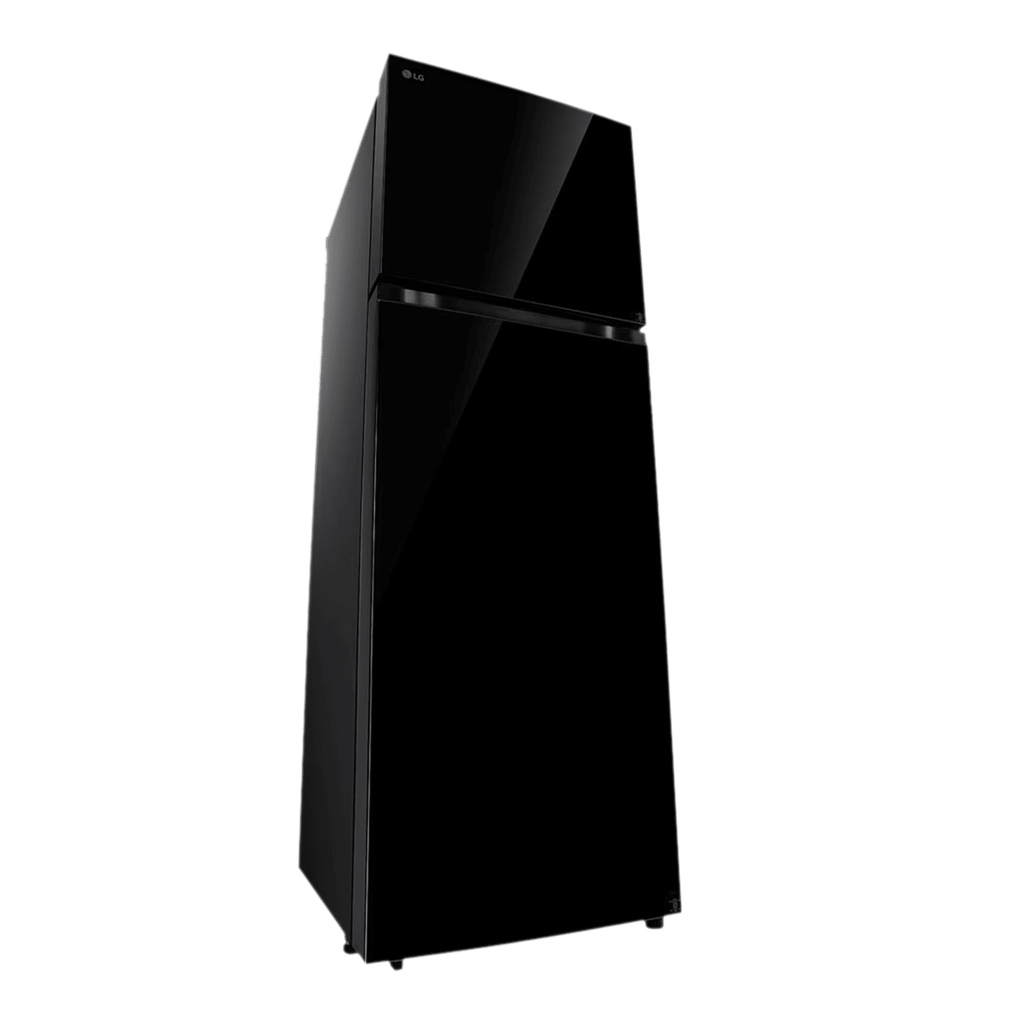 LG 343 Litres 2 Star Frost Free Double Door Convertible Refrigerator with Smart Diagnosis (GL-S382SBMY, Black Mirror)