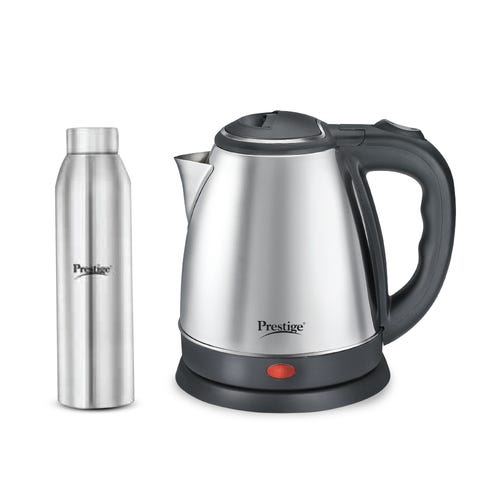 Prestige Electric Kettle PKOSS 1.5L+Single Wall water Bottle
