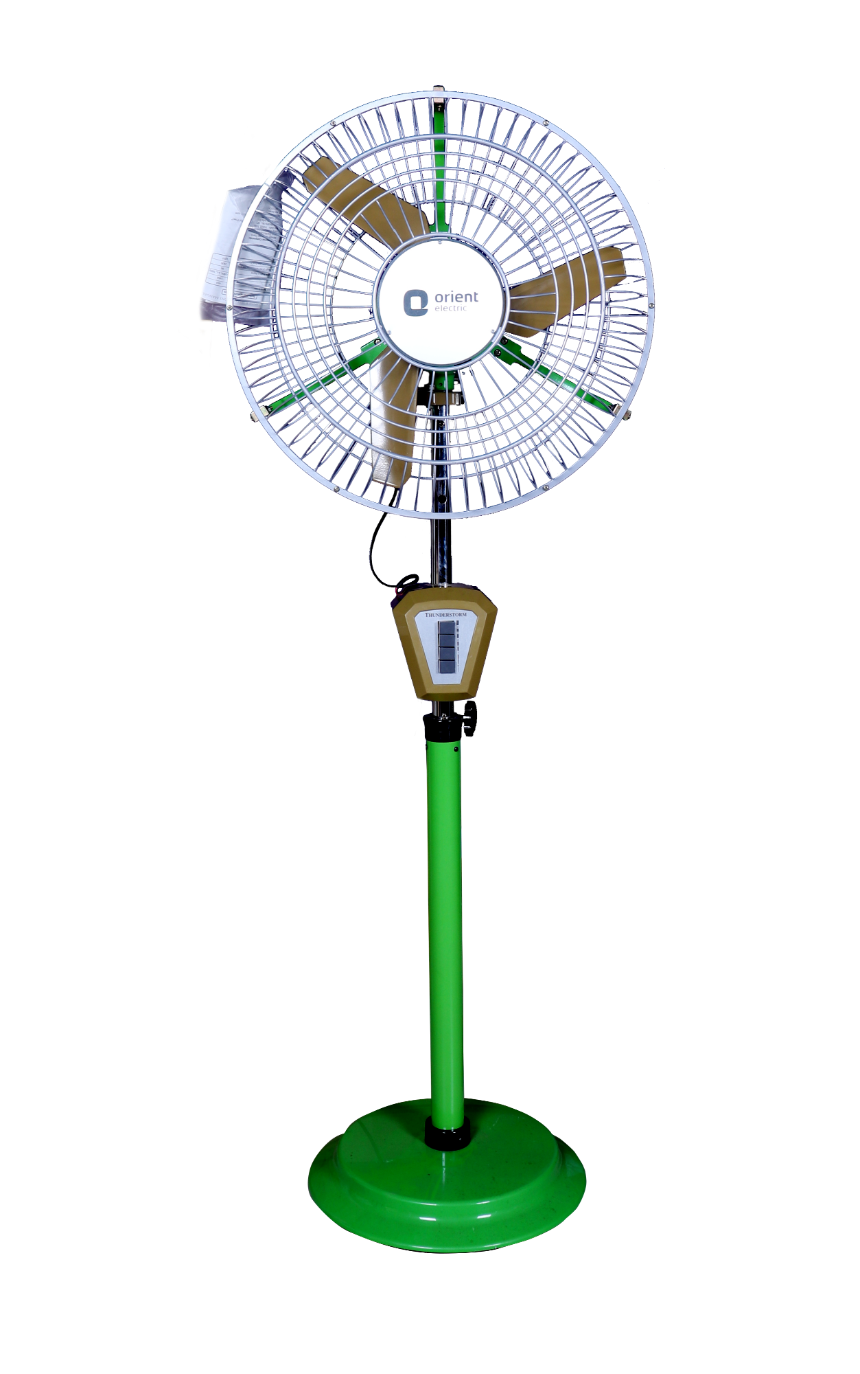 ORIENT 18", THUNDER STORM AIR CIRCULATOR, PEDASTAL, GREEN