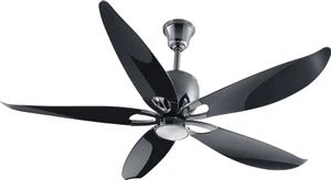 USHA 56", CAMELLIA BLDC REMOTE LIGHT, CEILING FAN, BLACK