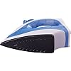 Usha 3713 1300Watt Steam Iron with Self Cleaning Function | Teflon Coated Soleplate | Powerful Steam Output upto18gm/min | 180ml Water Tank Capacity | 2 Years Warranty | (Blue & White)