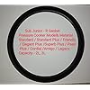 Butterfly Rubber Sub Junior-R Pressure Cooker Gasket (3 Litres Capacity), Black