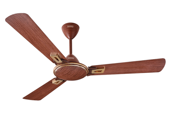 USHA 48", STRIKER GALAXY R 1 STAR GBD, CEILING FAN, WOODEN WITH GOLD TRIMS