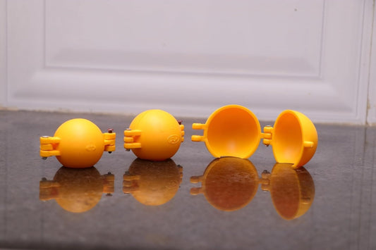 Dynore Plastic Small Laddu Making Mould, Laddu Maker,Mithai Maker Mould Sancha for Ganpati,Diwali, Janmashtmi and Other Festival for Indian Mithai-6 pc