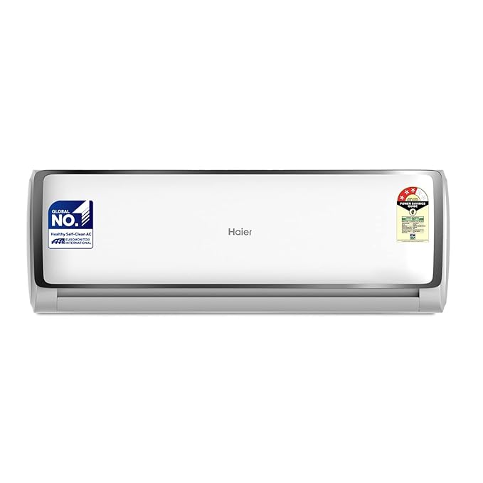 Haier 1.6 Ton 3 Star Fixed Speed Split AC (Copper, Anti bactreial filter, HSU19T-TXS3BE-FS, White)