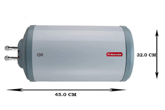 RACOLD CDR DLX 10LTR HORIZONTAL (LEFT SIDE),White