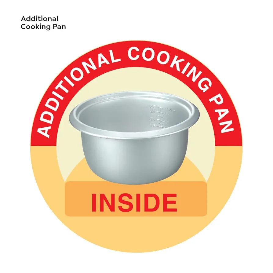 Prestige Delight Smart 1.8-2 Electric Rice Cooker|IOT & App Enabled|1.8 L Open Type|with Aluminium Cooking Pan -2U|Blue