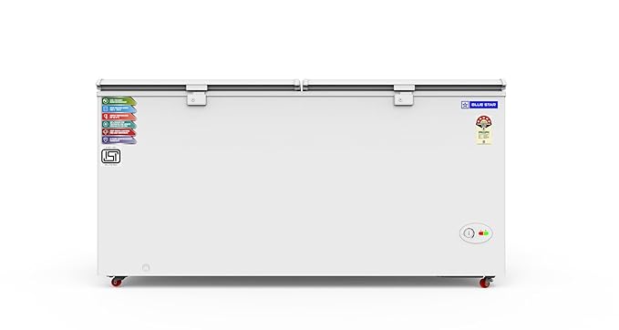 Blue Star CF5-575NEYW 5-Star Rated Double Door Deep Freezer (515 Liters, White)