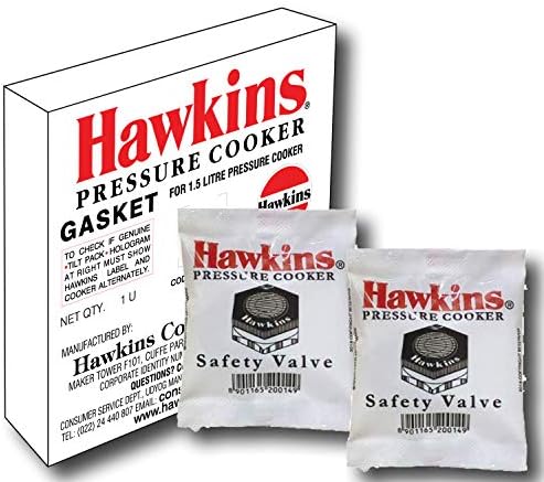 Hawkins E20-09 Rubber Gasket for Big Boy Pressure Cooker, Black, Standard