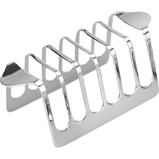 Dynore Stainless Steel 6 Slit Toast Rack- Set of 2
