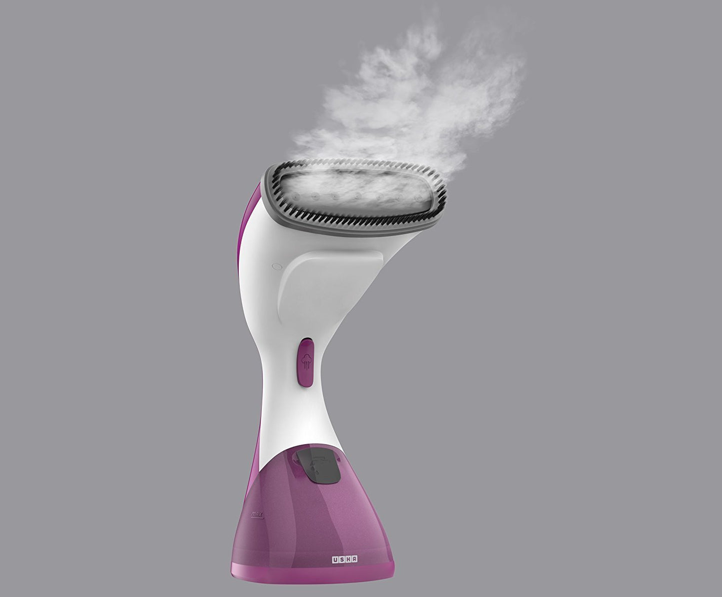 USHA Techne Direct 1000 Garment Steamer- Vertical Steaming, 920 Watts, Up To 21 G/Min (Purple & White)