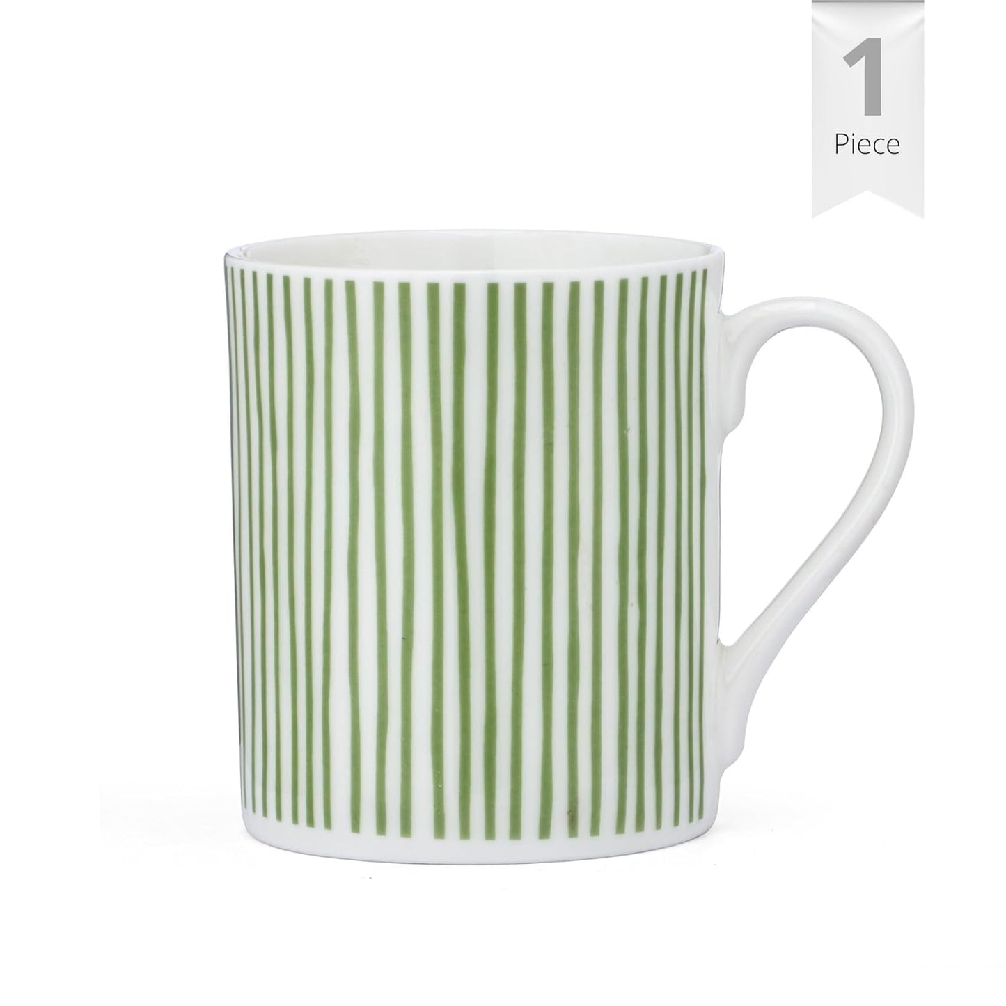 Clay Craft Fine Ceramic Swing Milk Mug 1 Pc- 350ml (304) Perfect for Afternoon Tea, Gifts, and Home Decor, Elegant Ceramic Mugs, Modern Milk Mugs, Coffee Mugs,