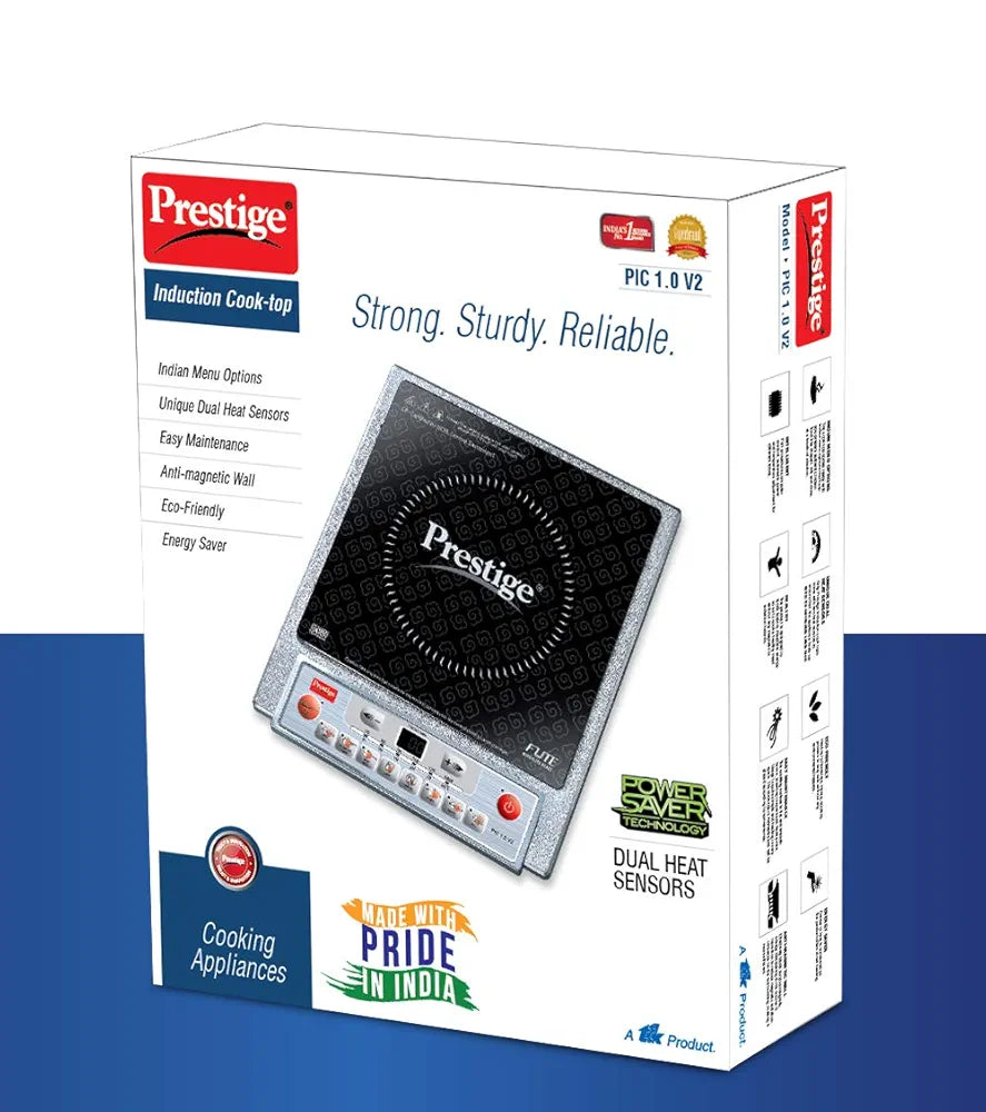 Prestige PIC 1.0 V2 1900-Watt Induction Cooktop
