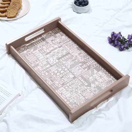 Casablanca Tray Geometric Pattern - Medium