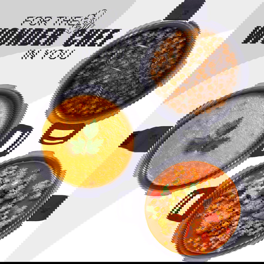 Taurus Hard Anodized 5L Outer Lid Pressure Cooker, SS Lid, Soft Touch Handles for Durability, Induction Friendly, Black, 5 year warranty, ISI Certified