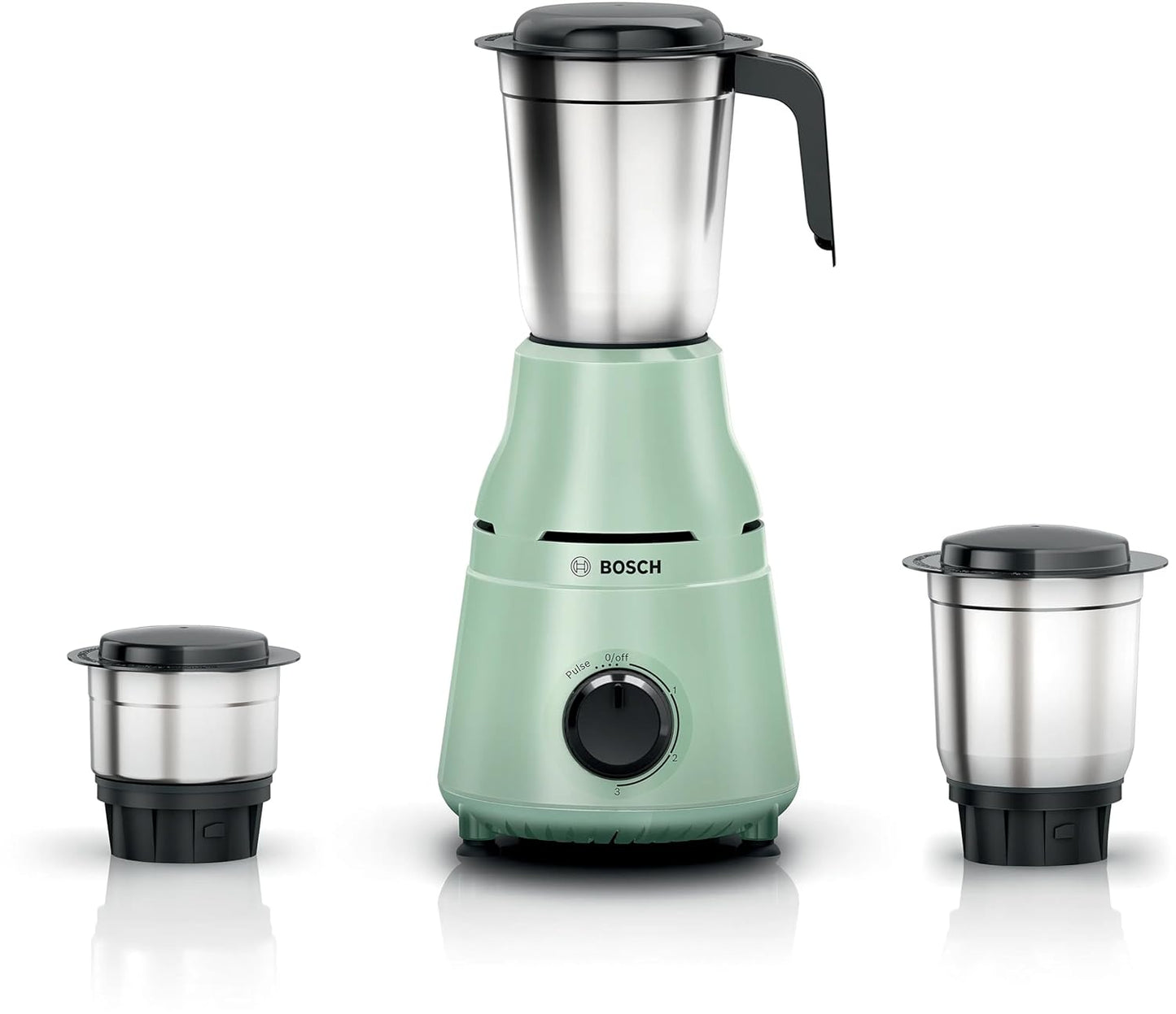 BOSCH TrueMixx 750 W Mixer Grinder, 750W 3 Jar Green MG4413C4GI