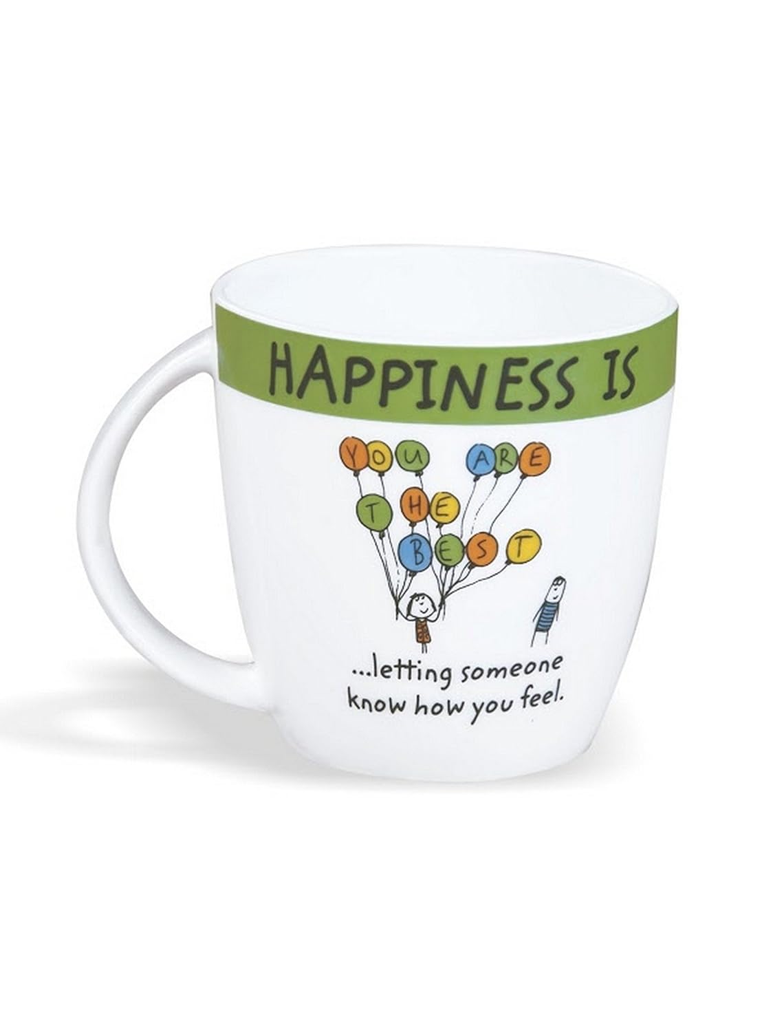 Clay Craft - Happiness is, Parents Around Bone China Milk Mug, 270 Ml/5.6Cm, Multicolour Letting Someone Bone China Milk Jug, 270Ml/5.6Cm, Multicolour